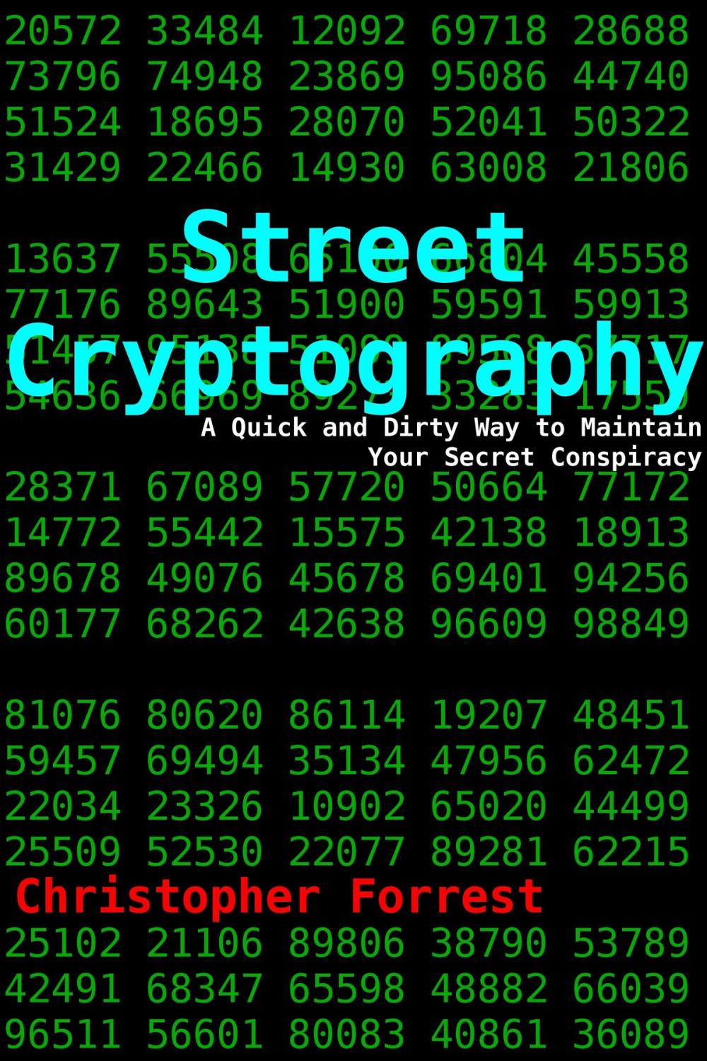 Big bigCover of Street Cryptography