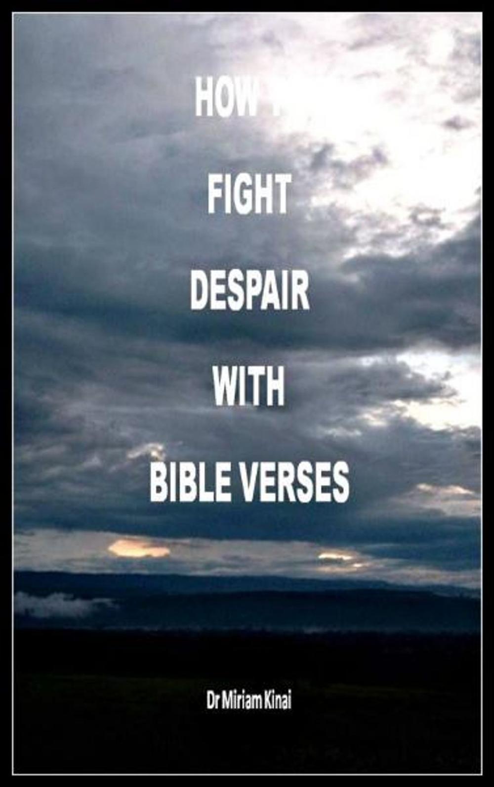 Big bigCover of How to Fight Despair with Bible Verses