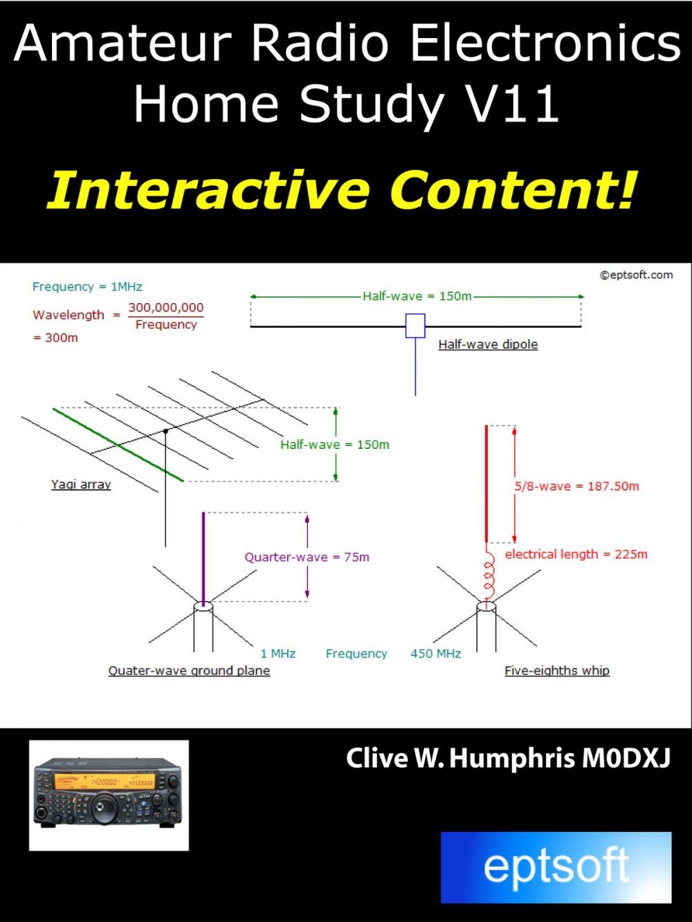 Big bigCover of Amateur Radio Electronics V11 Home Study