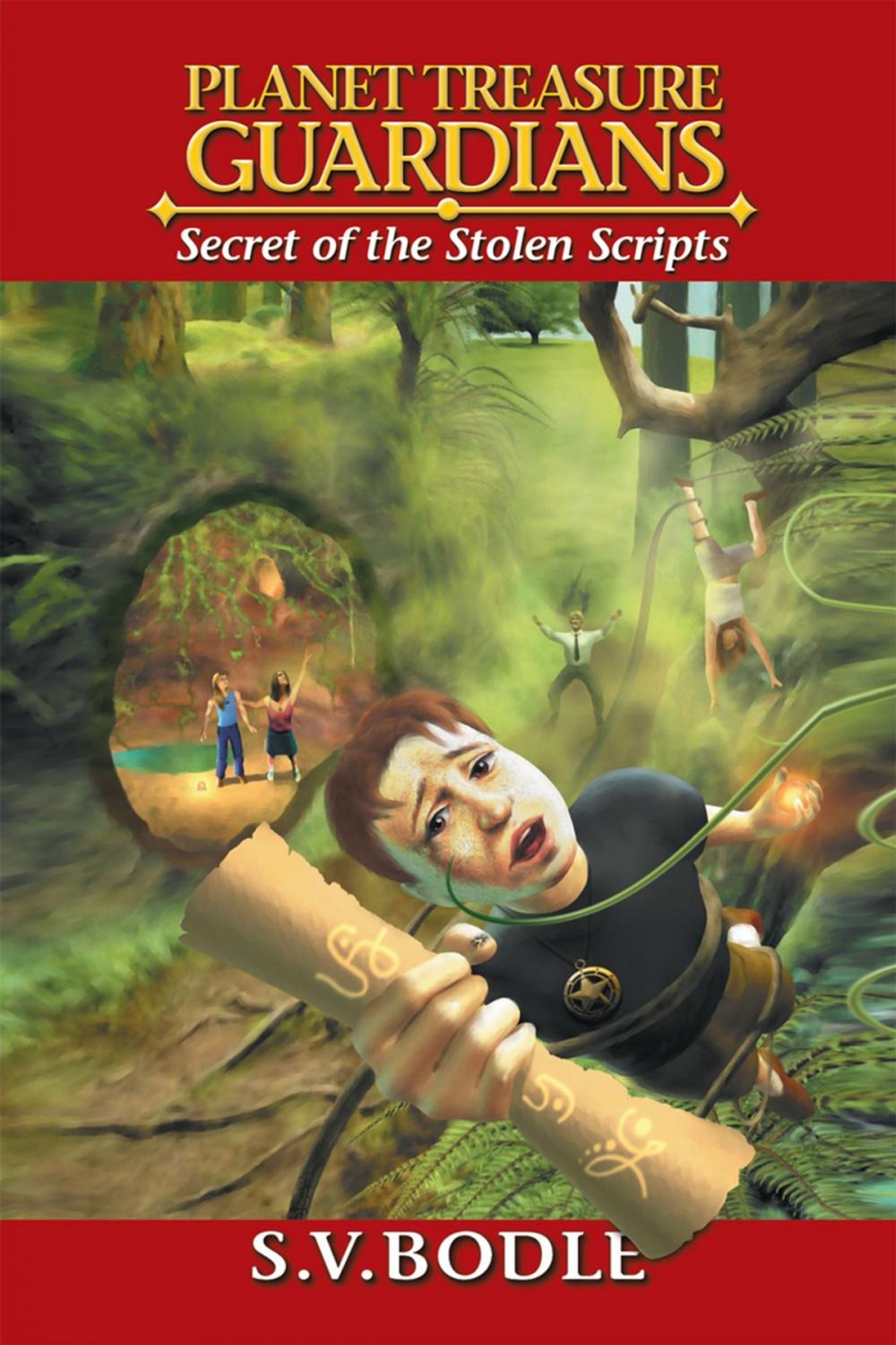 Big bigCover of Planet Treasure Guardians : Secret of the Stolen Scripts