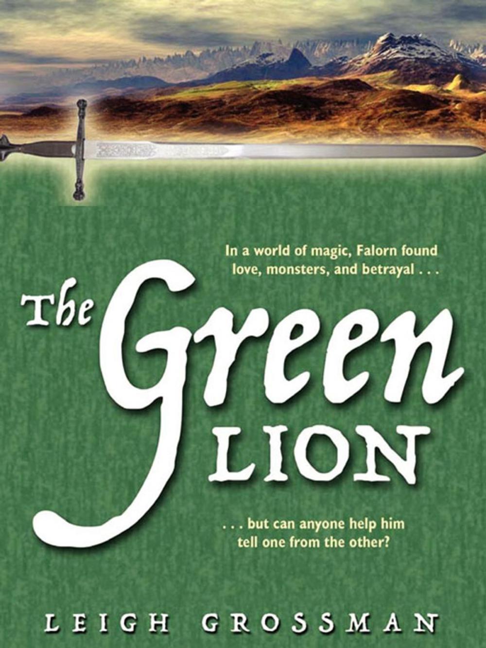 Big bigCover of The Green Lion: Cards of Fate, Book 1