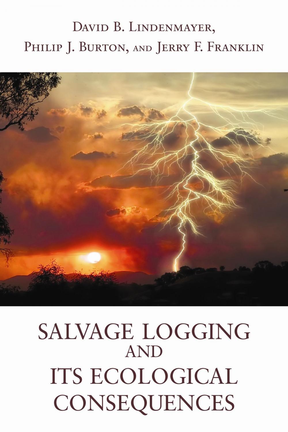 Big bigCover of Salvage Logging and Its Ecological Consequences