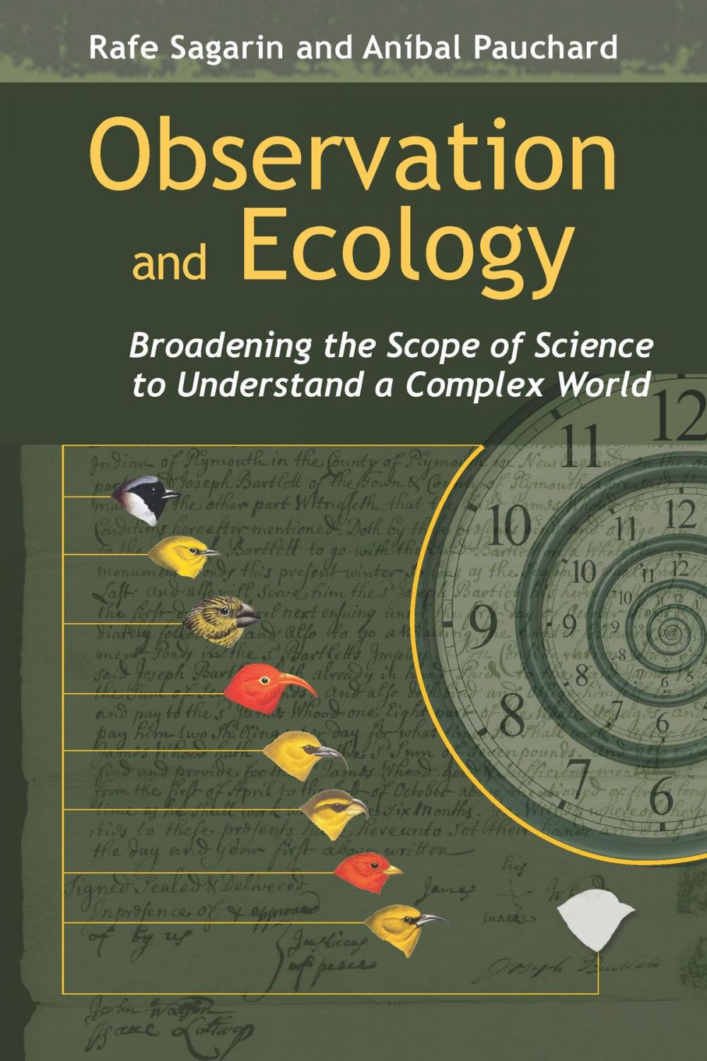 Big bigCover of Observation and Ecology