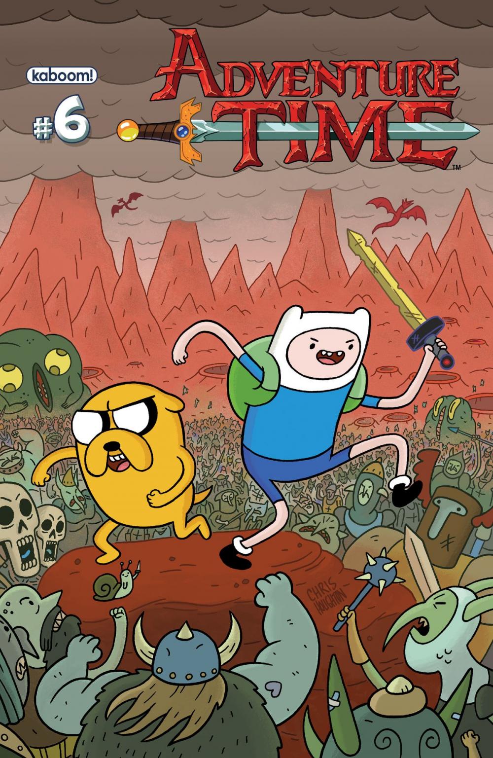 Big bigCover of Adventure Time #6