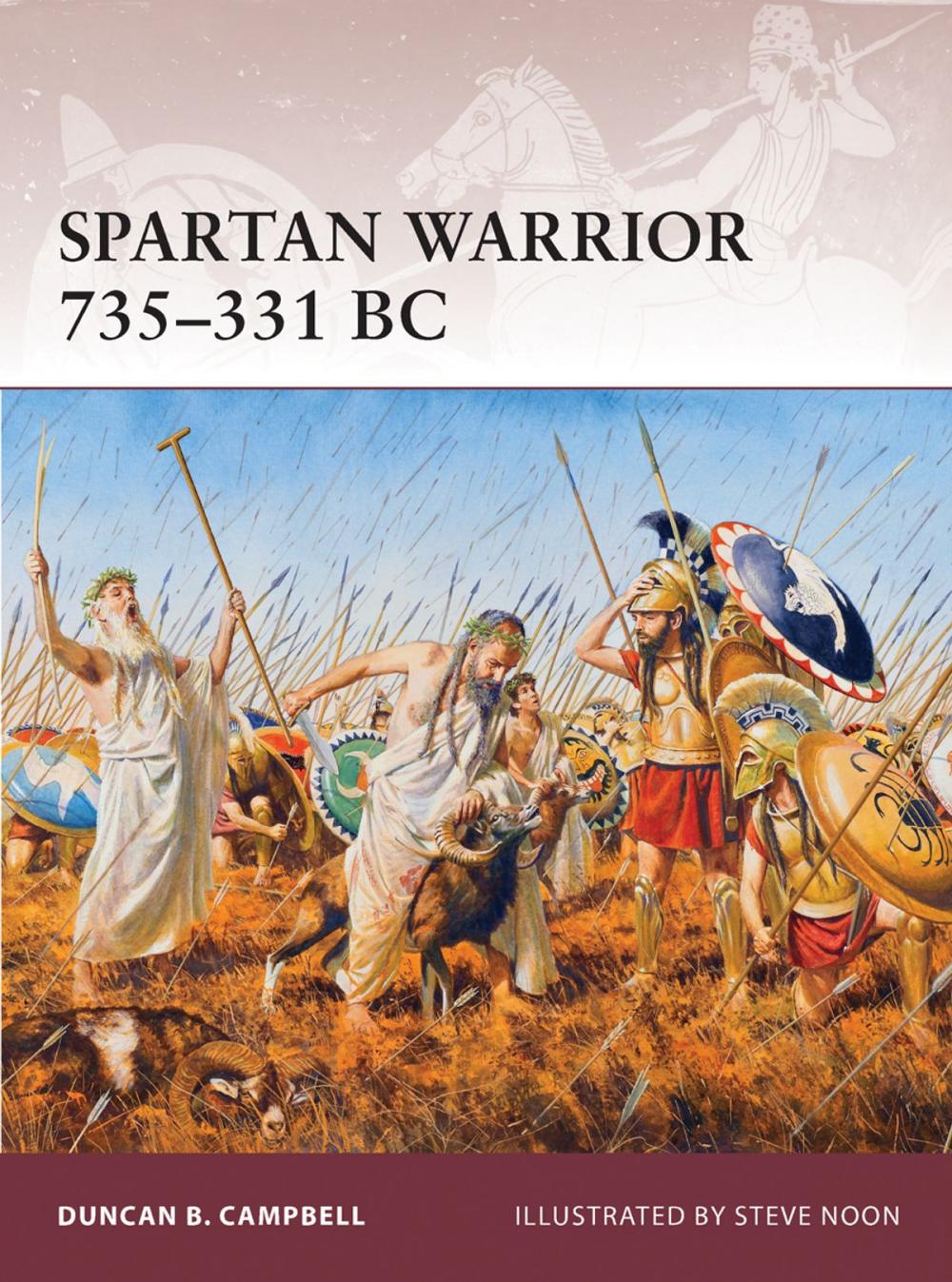 Big bigCover of Spartan Warrior 735–331 BC