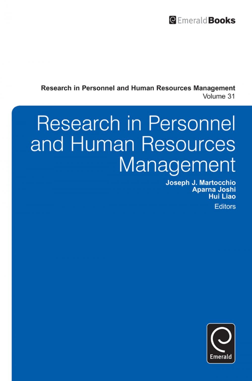 Big bigCover of Research in Personnel and Human Resources Management