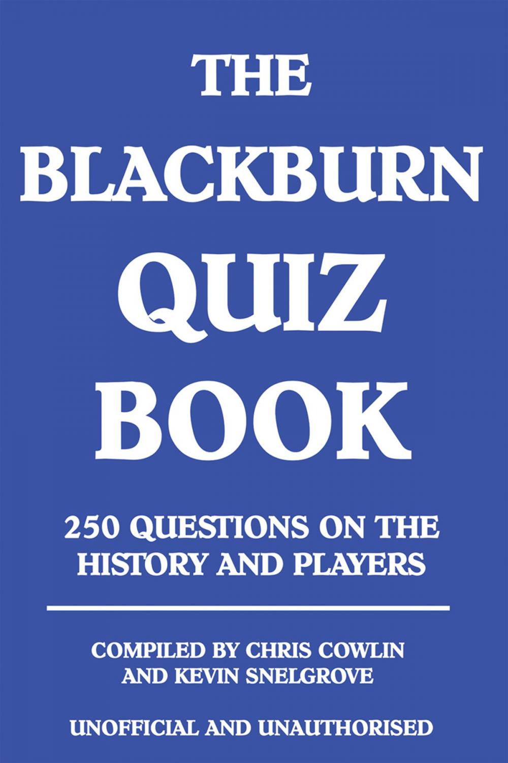 Big bigCover of The Blackburn Quiz Book