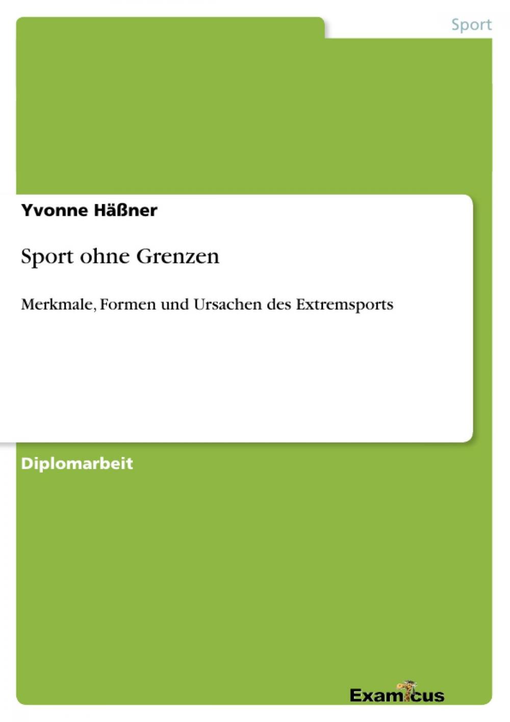 Big bigCover of Sport ohne Grenzen