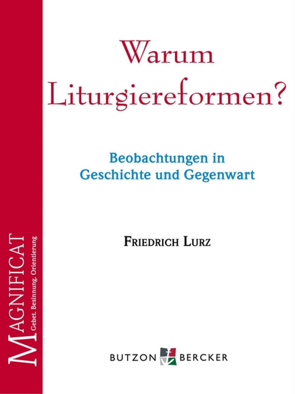 Big bigCover of Warum Liturgiereformen?