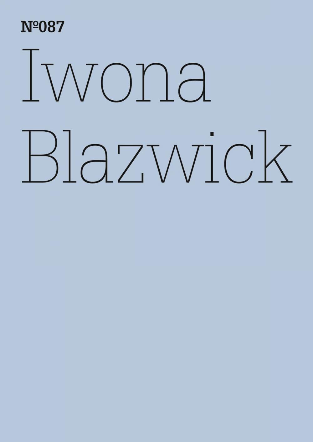 Big bigCover of Iwona Blazwick