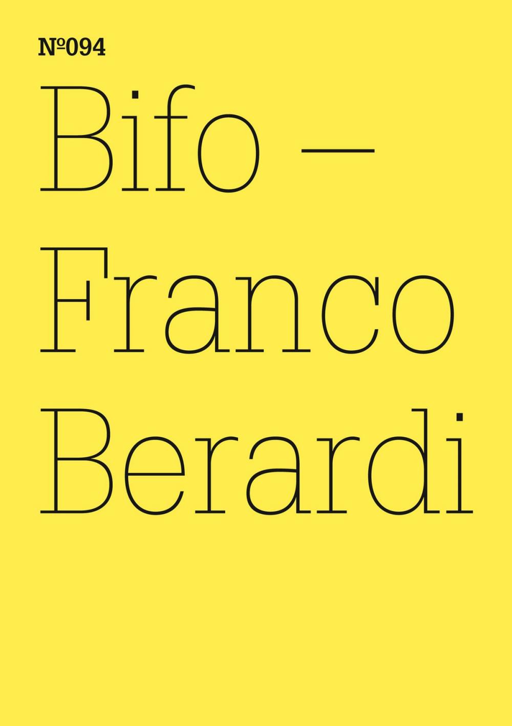 Big bigCover of Bifo - Franco Berardi