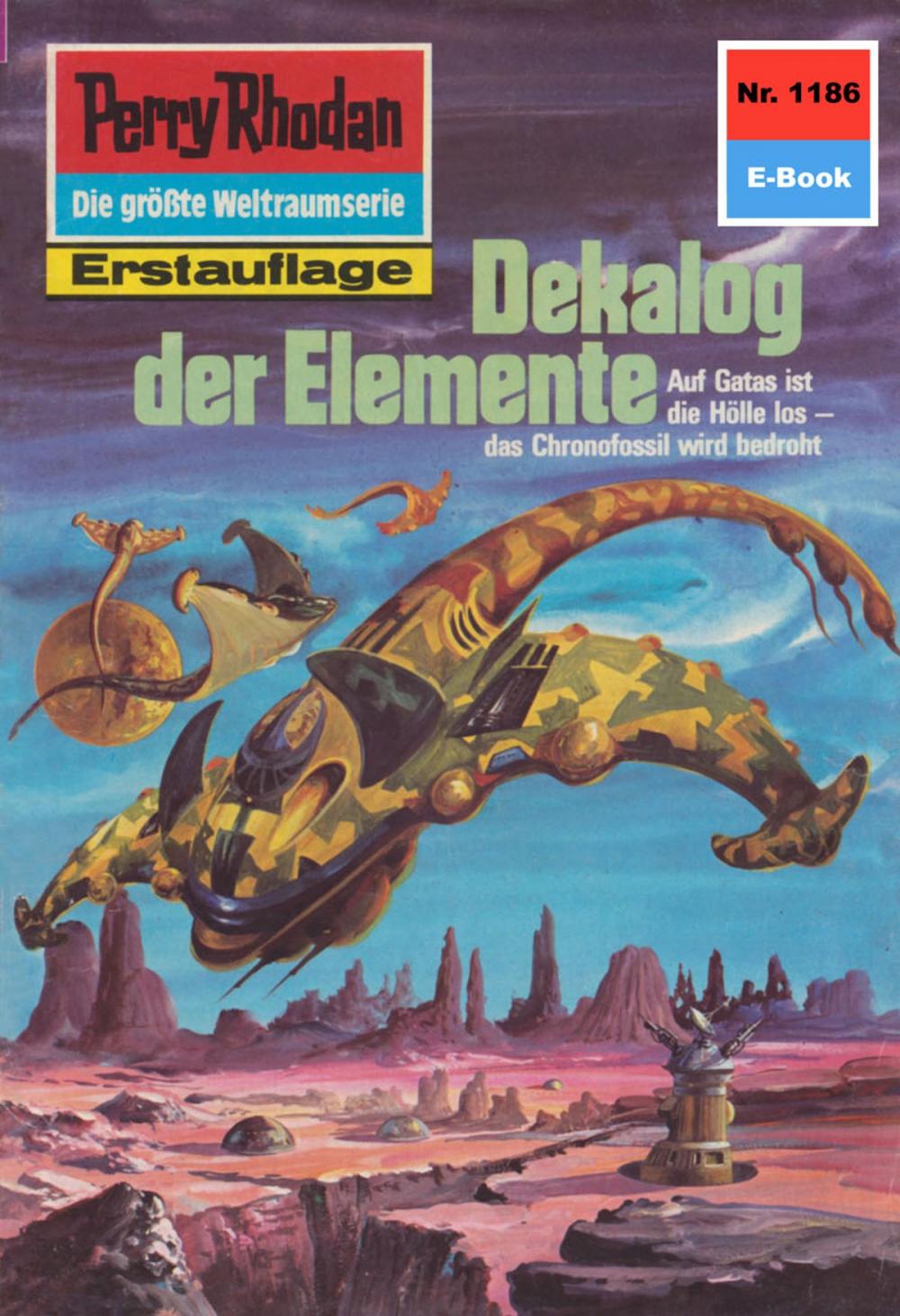 Big bigCover of Perry Rhodan 1186: Dekalog der Elemente