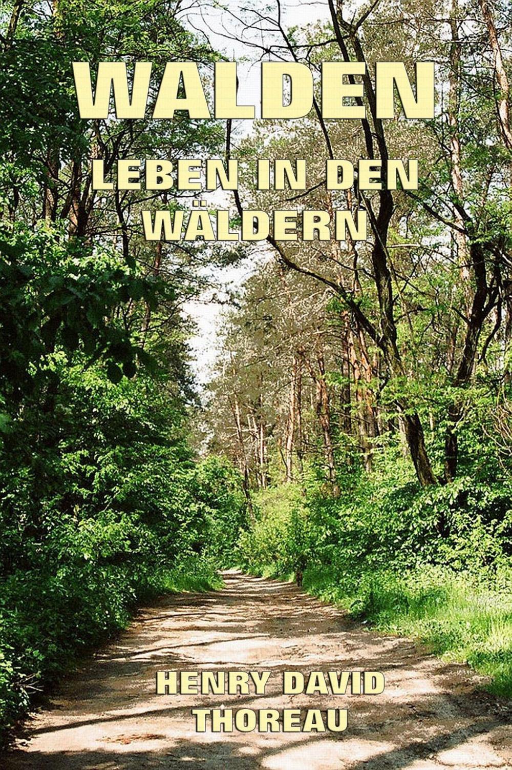 Big bigCover of Walden - Leben in den Wäldern