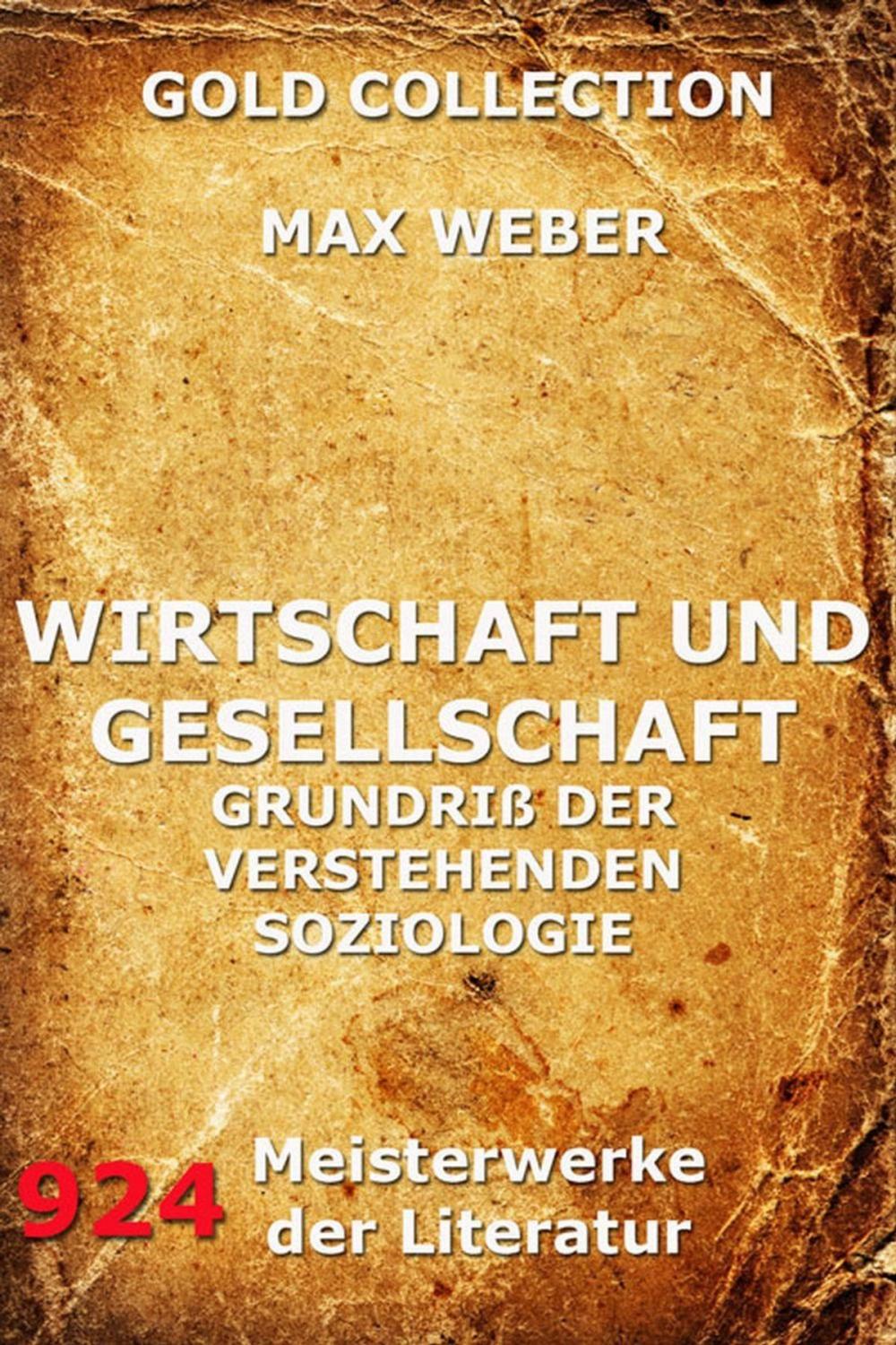 Big bigCover of Wirtschaft und Gesellschaft