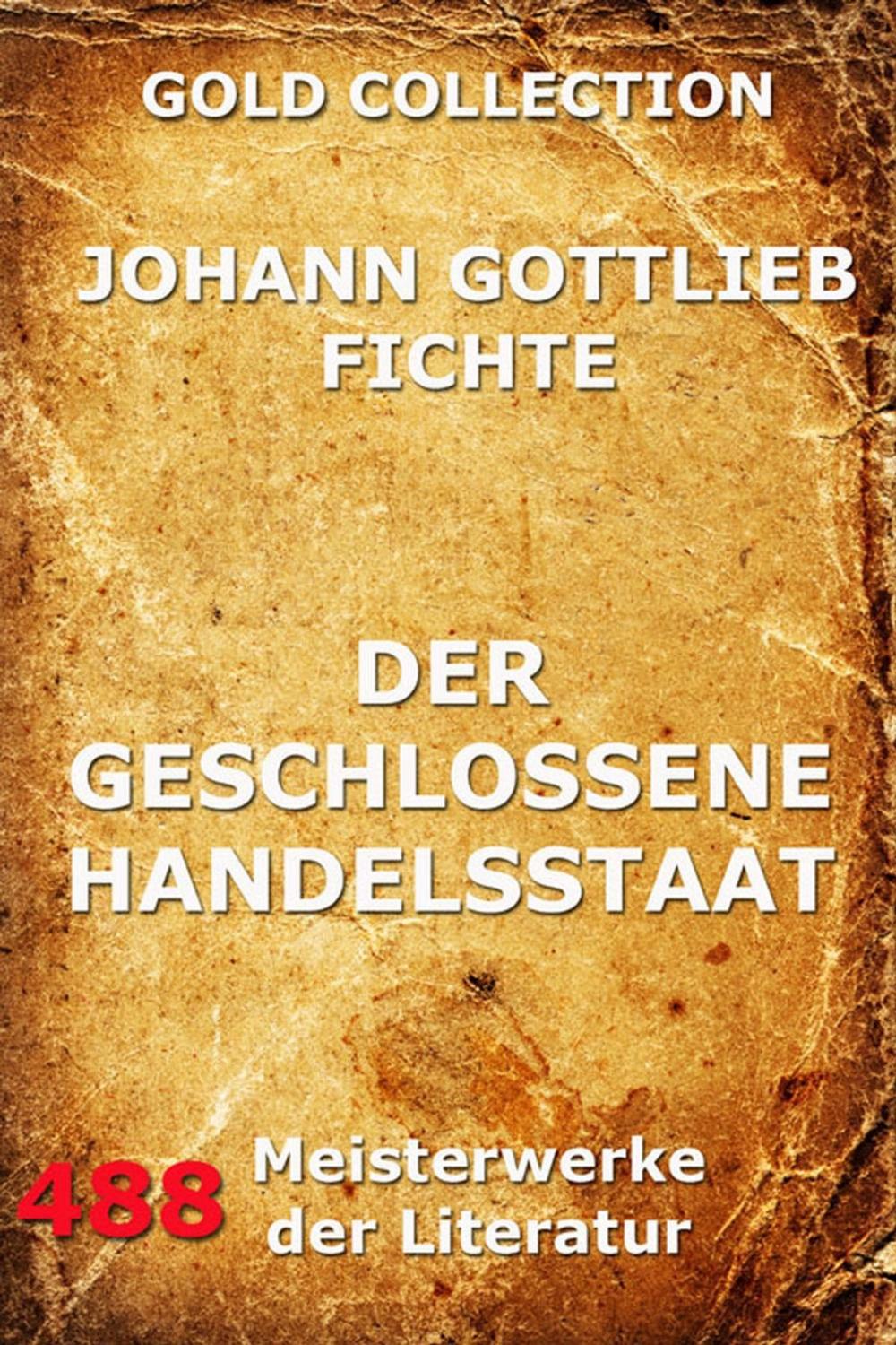 Big bigCover of Der geschlossene Handelsstaat