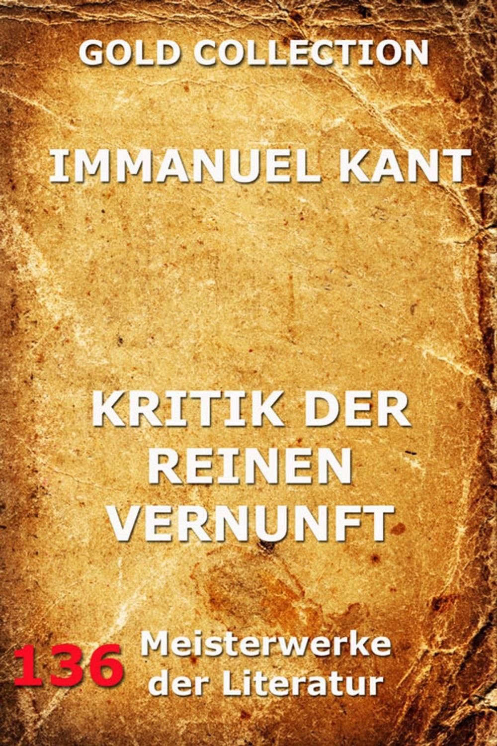 Big bigCover of Kritik der reinen Vernunft (Zweite hin und wieder verbesserte Ausgabe)