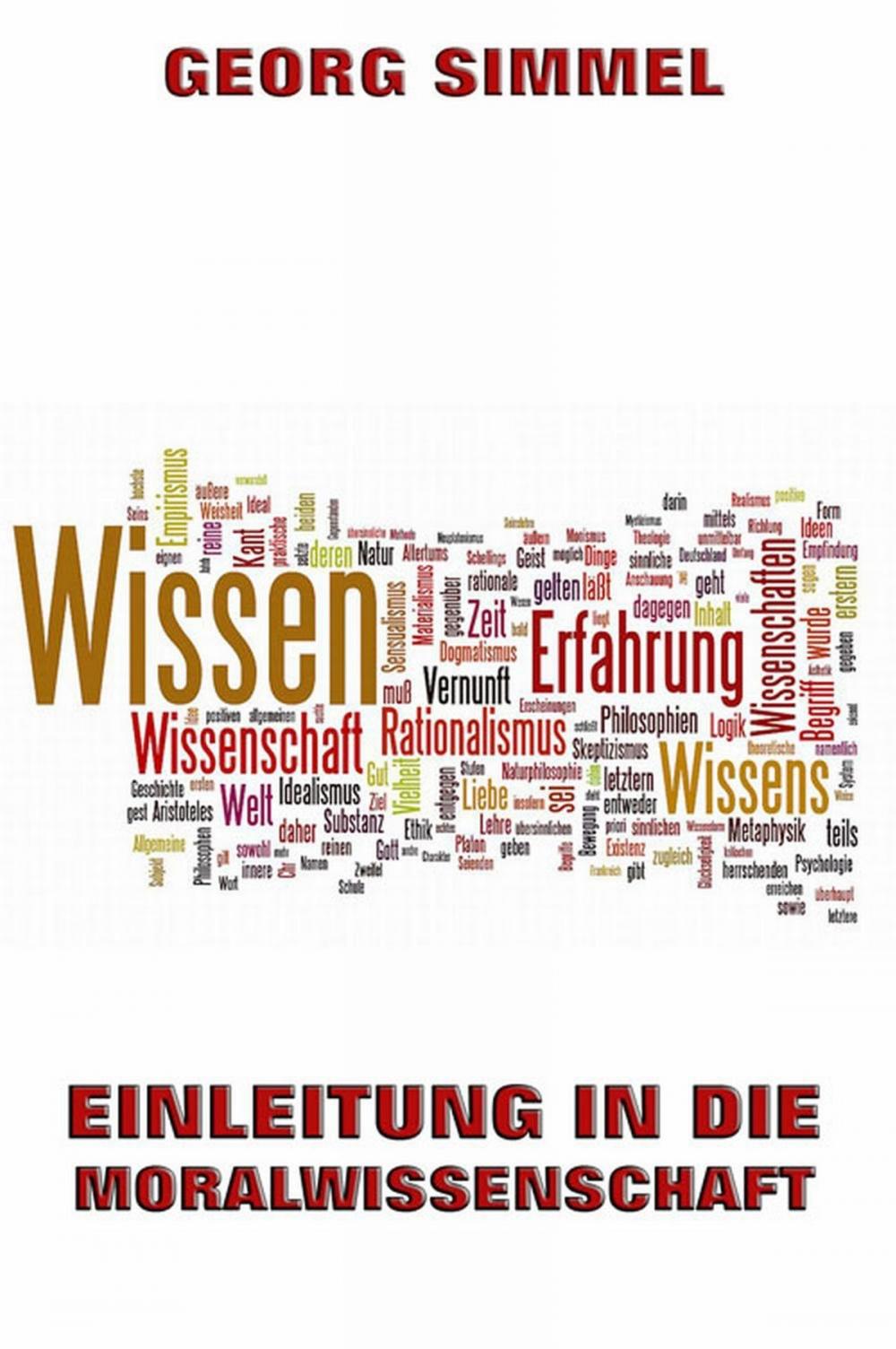 Big bigCover of Einleitung in die Moralwissenschaft