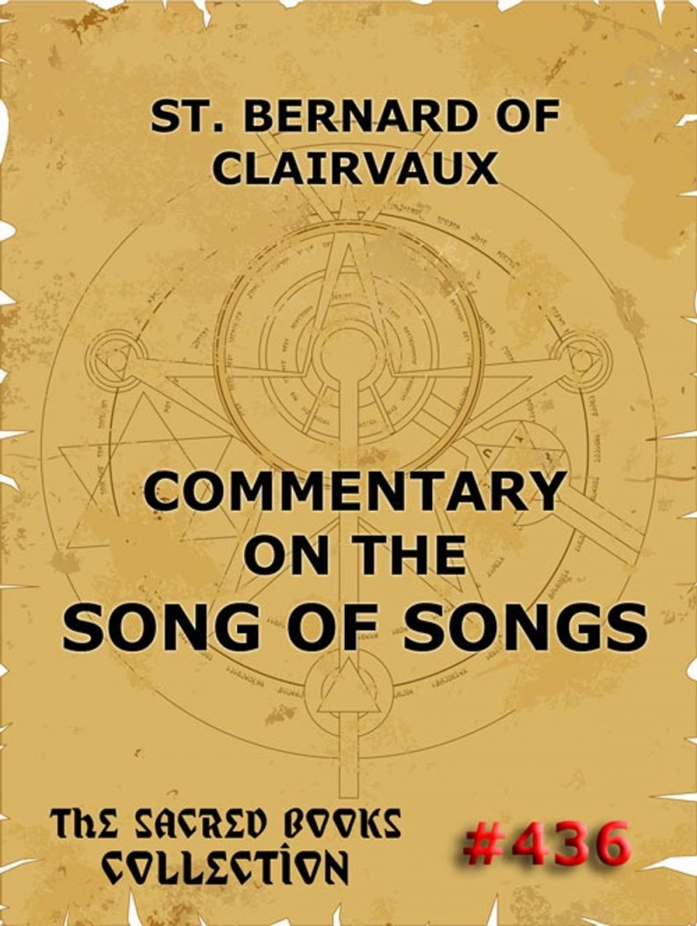 Big bigCover of Commentary on the Song of Songs