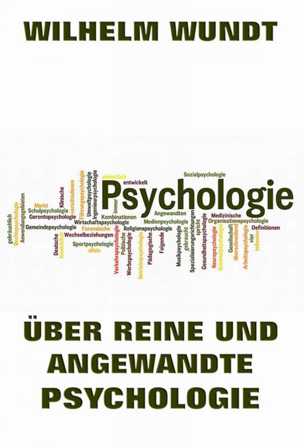 Big bigCover of Über reine und angewandte Psychologie