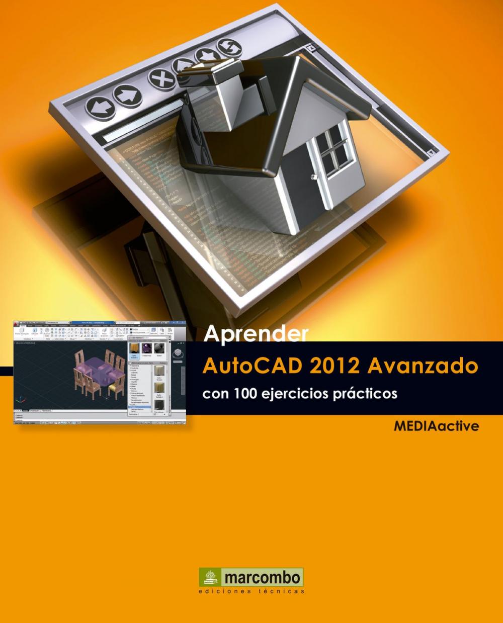 Big bigCover of Aprender Autocad 2012 Avanzado con 100 ejercicios prácticos