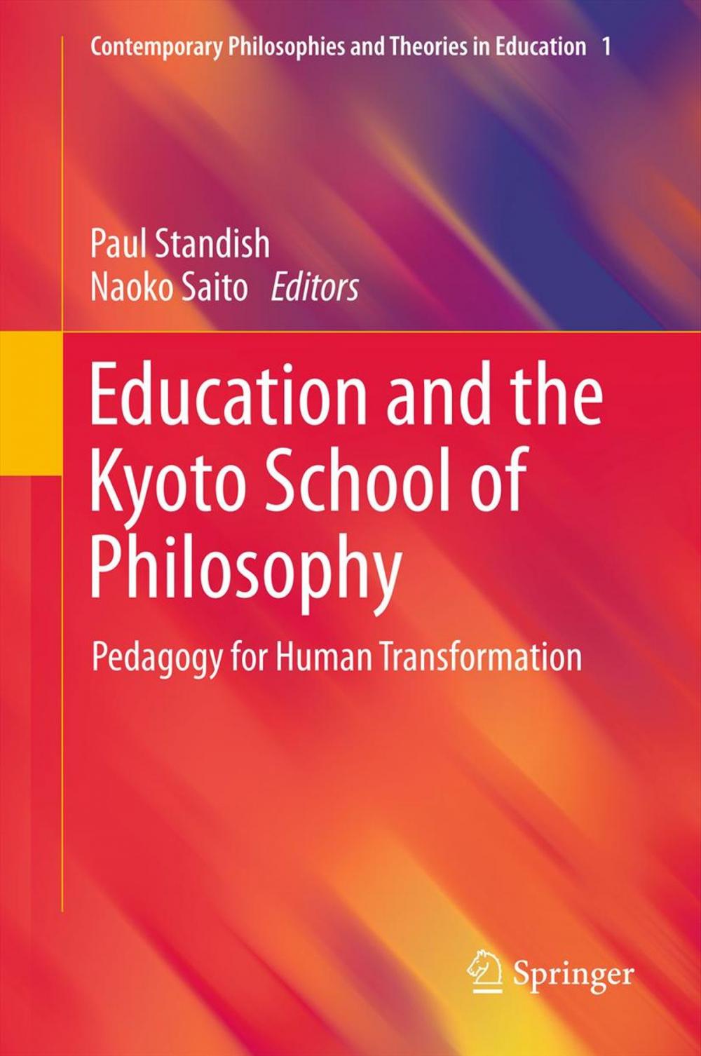 Big bigCover of Education and the Kyoto School of Philosophy