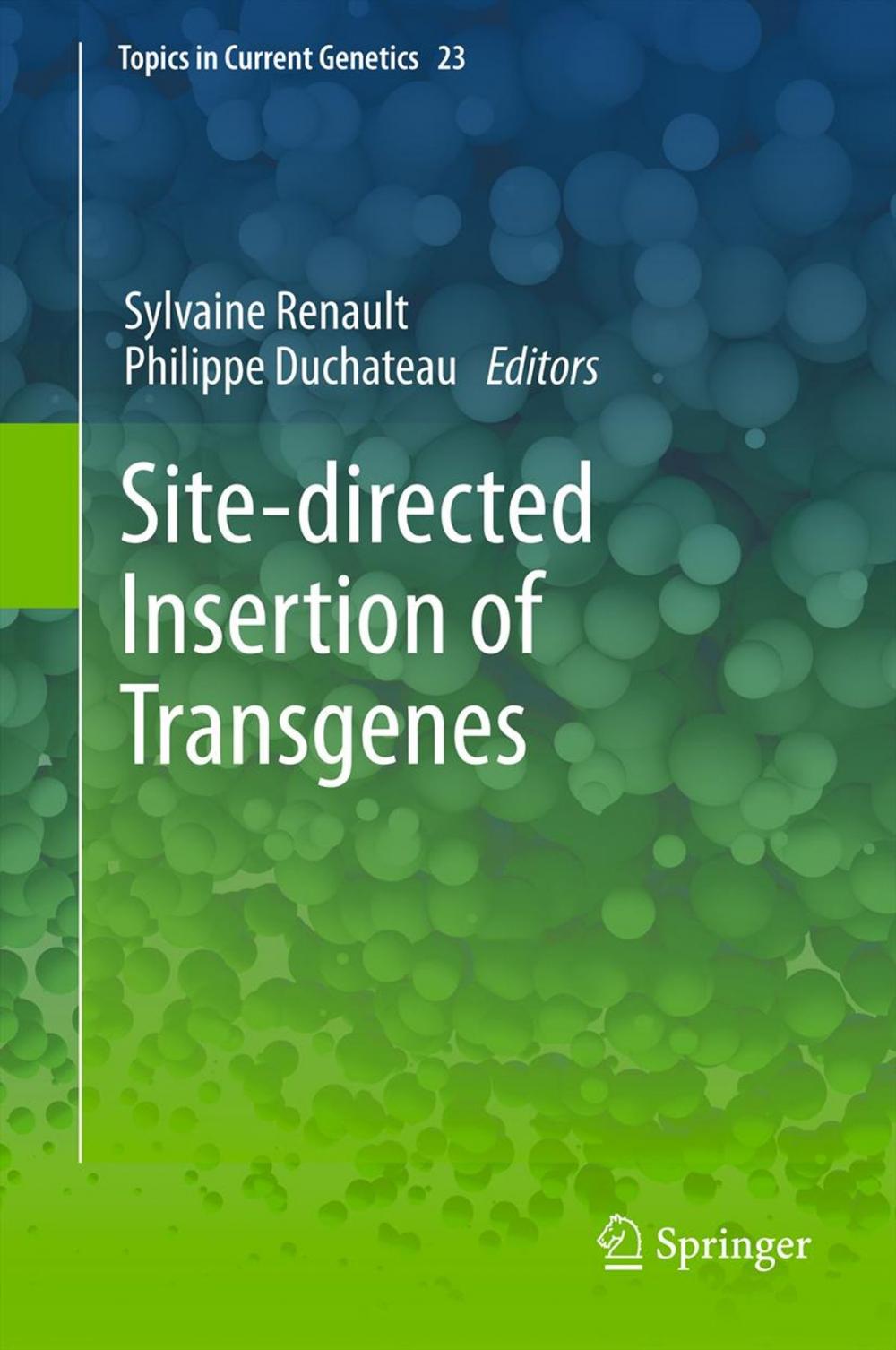 Big bigCover of Site-directed insertion of transgenes