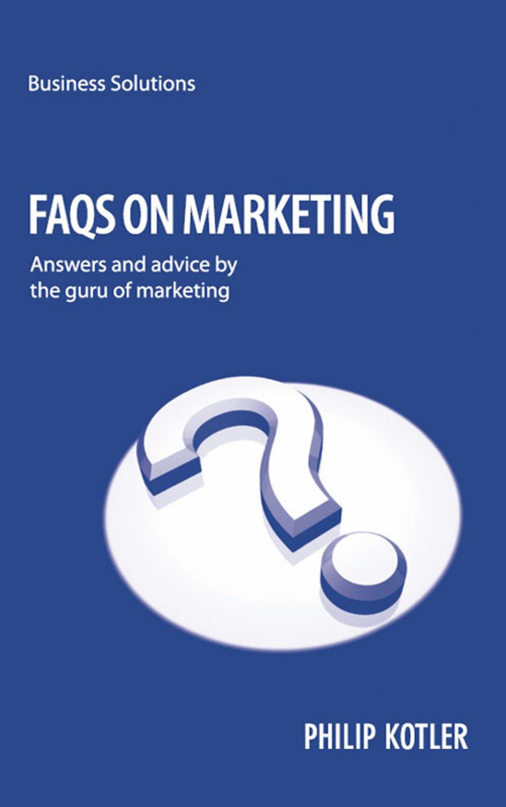 Big bigCover of BSS FAQs On Marketing