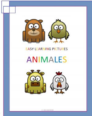 Book cover of Easy Learning Pictures. Los animales