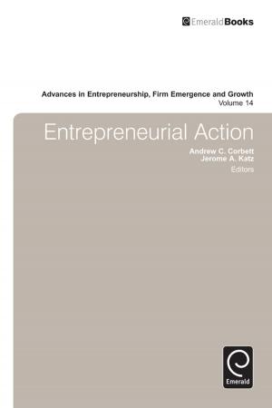 Cover of the book Entrepreneurial Action by Robert Sroufe