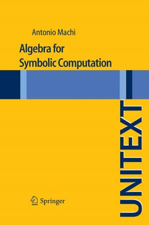 Cover of the book Algebra for Symbolic Computation by L. Allegra, F. Blasi