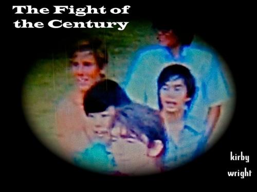 Cover of the book The Fight of the Century by Kirby Wright, Lemon Shark Press