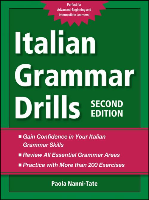 Cover of the book Italian Grammar Drills by Paola Nanni-Tate, Mcgraw-hill