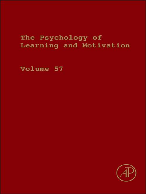 Cover of the book The Psychology of Learning and Motivation by Brian H. Ross, Elsevier Science