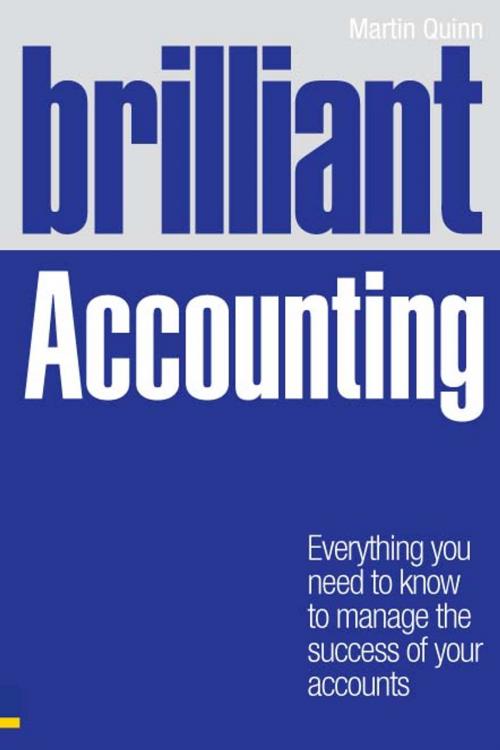 Cover of the book Brilliant Accounting by Martin Quinn, Pearson Education Limited