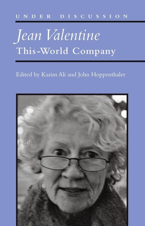 Cover of the book Jean Valentine by Mohammed Kazim Ali, John Hoppenthaler, University of Michigan Press