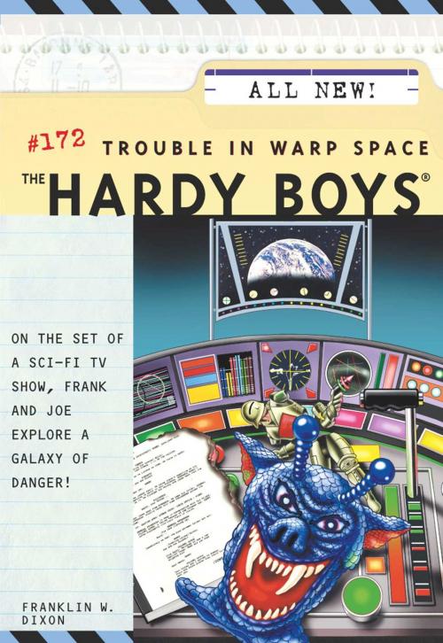 Cover of the book Trouble in Warp Space by Franklin W. Dixon, Aladdin