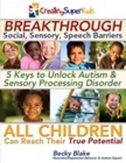 Cover of the book Break Through Social, Sensory, Speech Barriers 5 Keys to Unlock Autism & Sensory Processsing Disorder by Becky Blake, Becky Blake