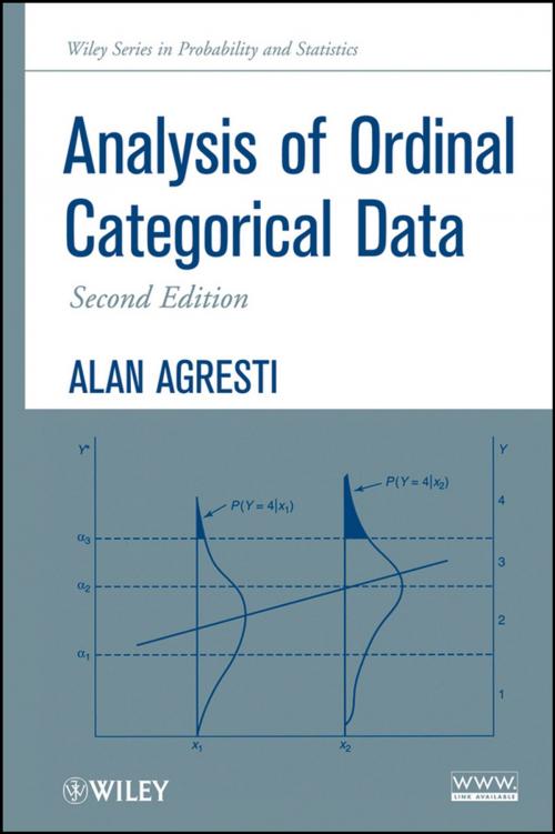 Cover of the book Analysis of Ordinal Categorical Data by Alan Agresti, Wiley