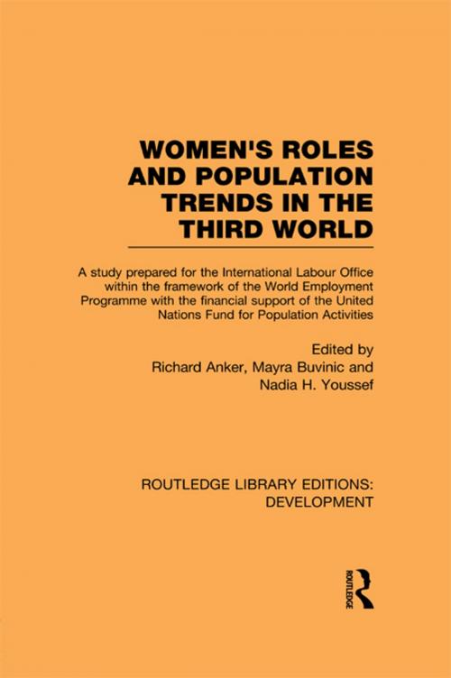 Cover of the book Womens' Roles and Population Trends in the Third World by , Taylor and Francis