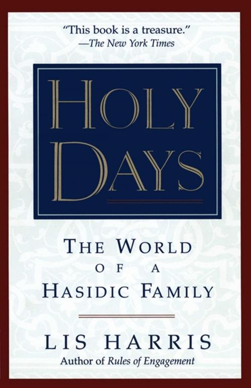 Cover of the book Holy Days by Lis Harris, Simon & Schuster