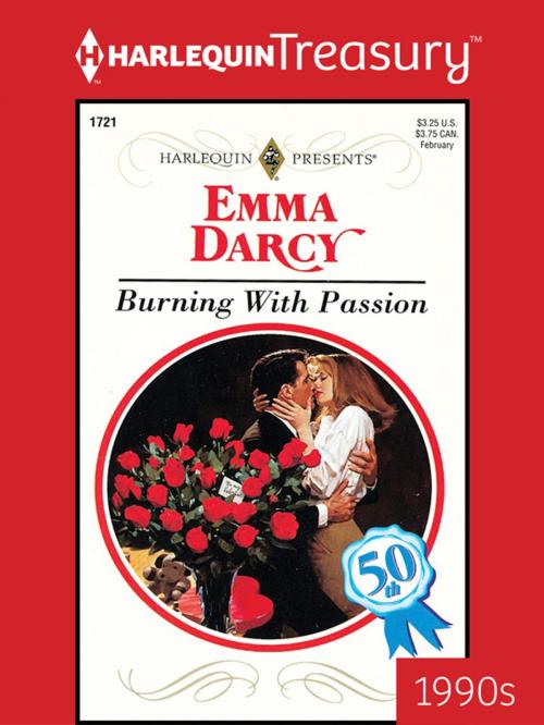 Cover of the book Burning with Passion by Emma Darcy, Harlequin