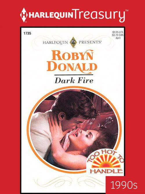 Cover of the book Dark Fire by Robyn Donald, Harlequin