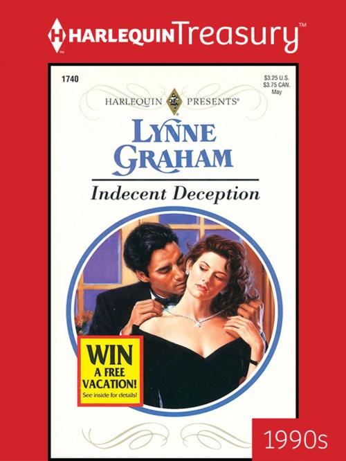 Cover of the book Indecent Deception by Lynne Graham, Harlequin