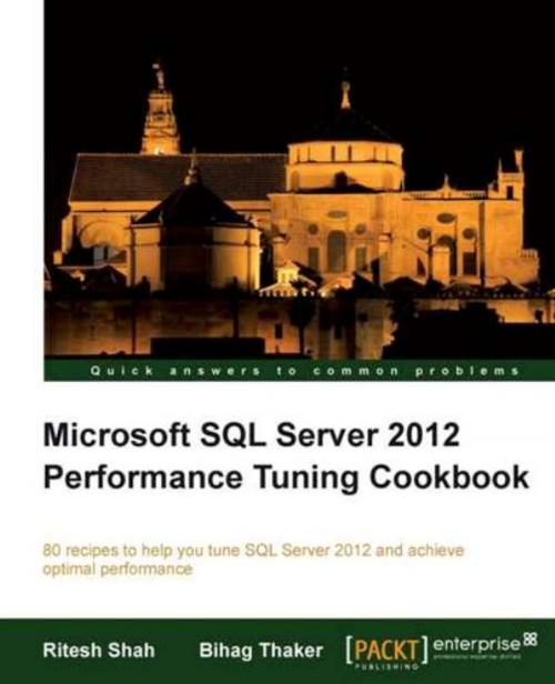 Cover of the book Microsoft SQL Server 2012 Performance Tuning Cookbook by Ritesh Shah, Bihag Thaker, Packt Publishing