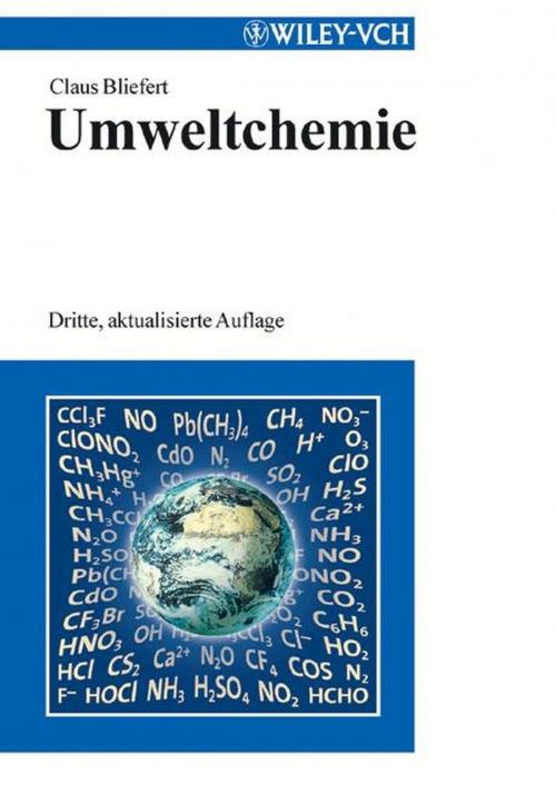 Cover of the book Umweltchemie by Claus Bliefert, Wiley