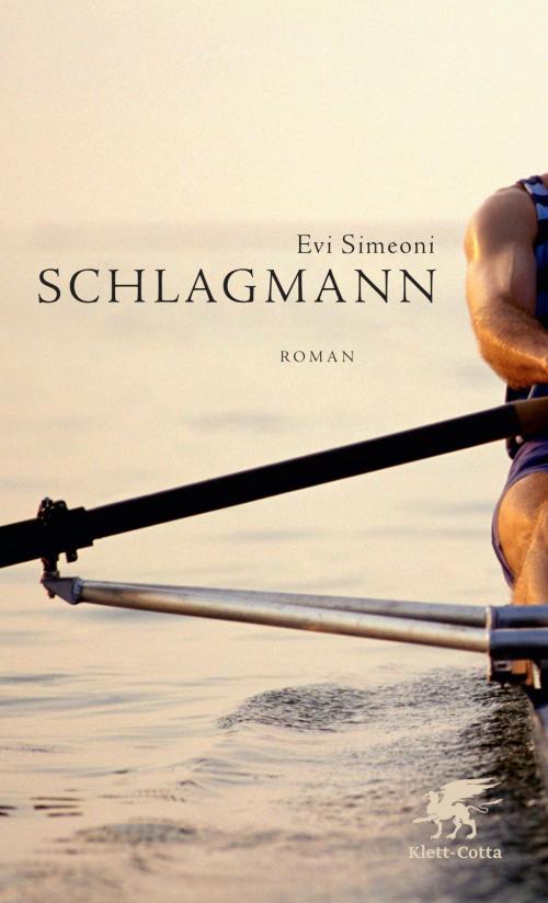 Cover of the book Schlagmann by Evi Simeoni, Klett-Cotta