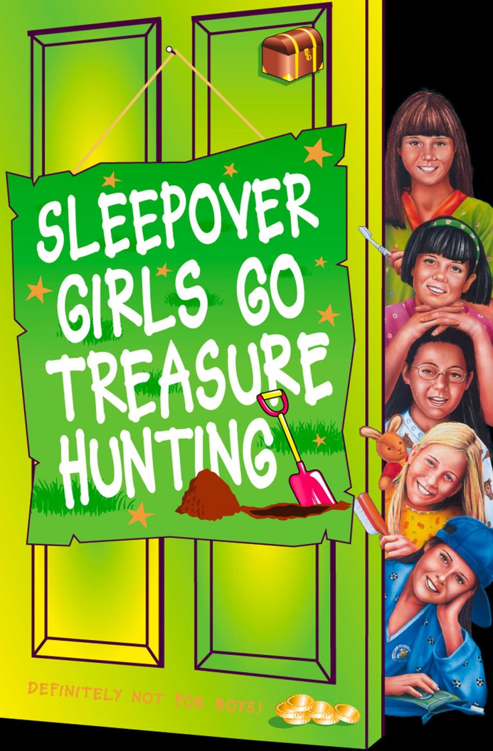 Big bigCover of Sleepover Girls Go Treasure Hunting (The Sleepover Club, Book 54)