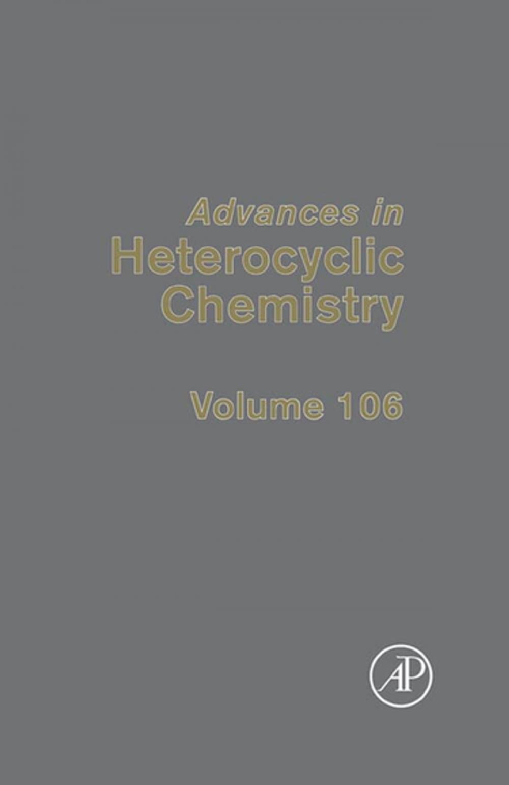 Big bigCover of Advances in Heterocyclic Chemistry