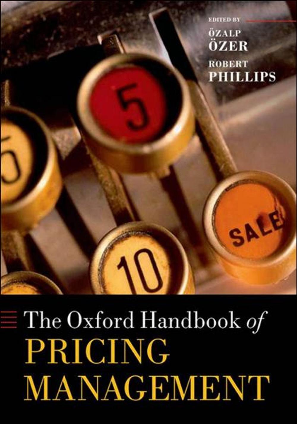 Big bigCover of The Oxford Handbook of Pricing Management