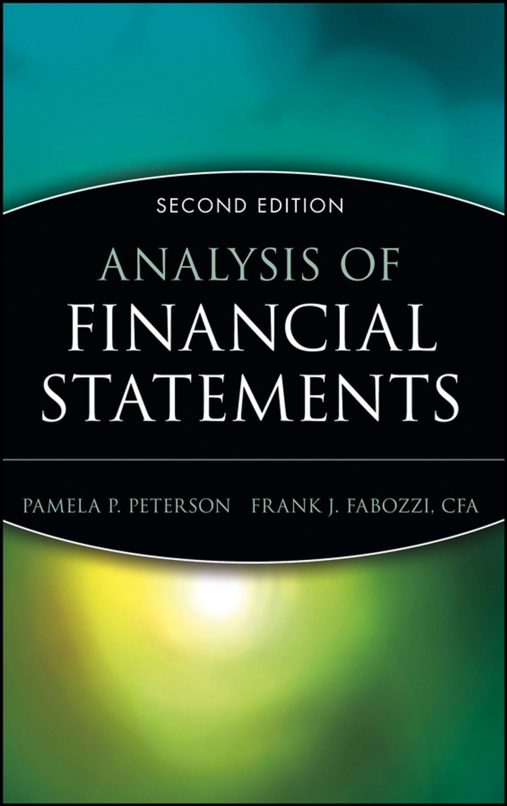 Big bigCover of Analysis of Financial Statements